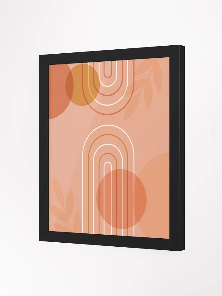 Eco-Friendly Ayous Wood Framed Matte Poster product image (21)