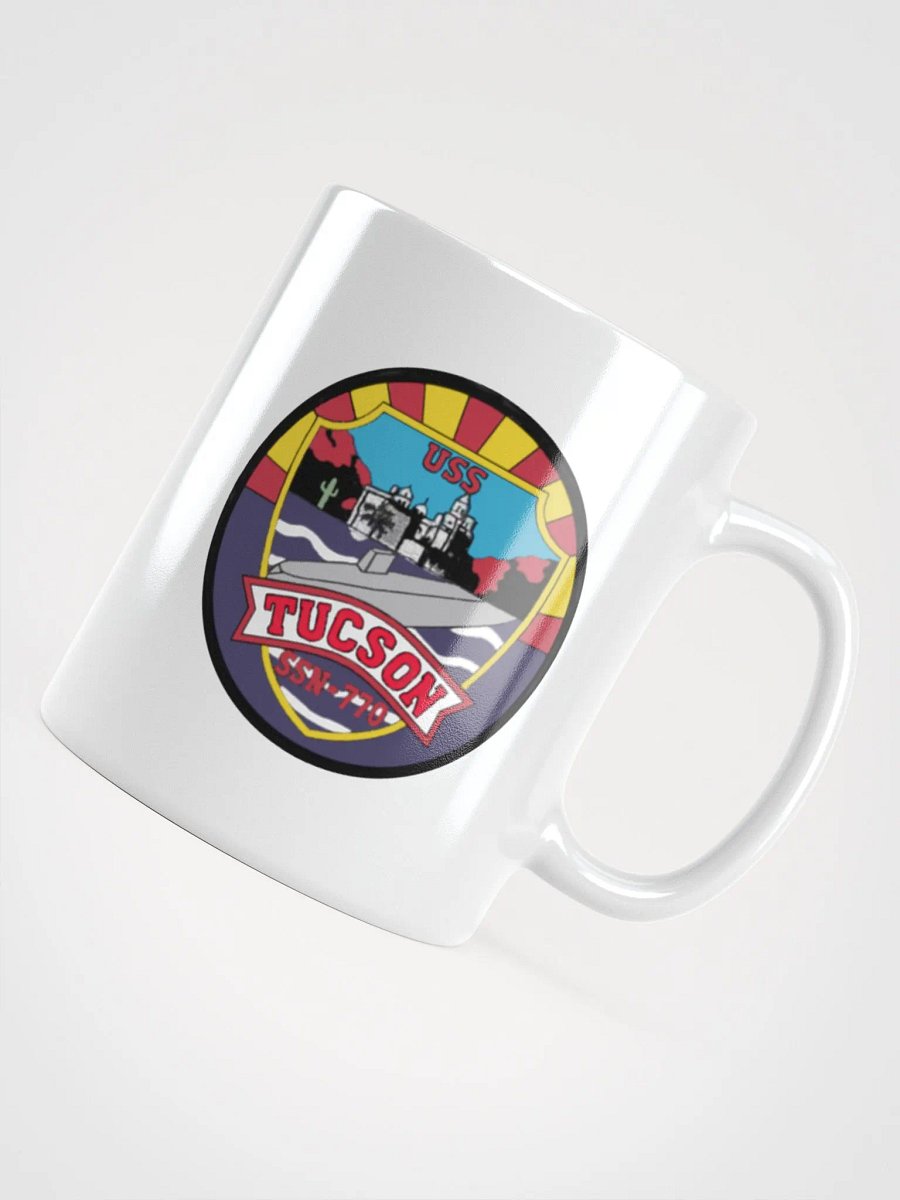 USS Tucson SSN 770 White Coffee Cup product image (4)