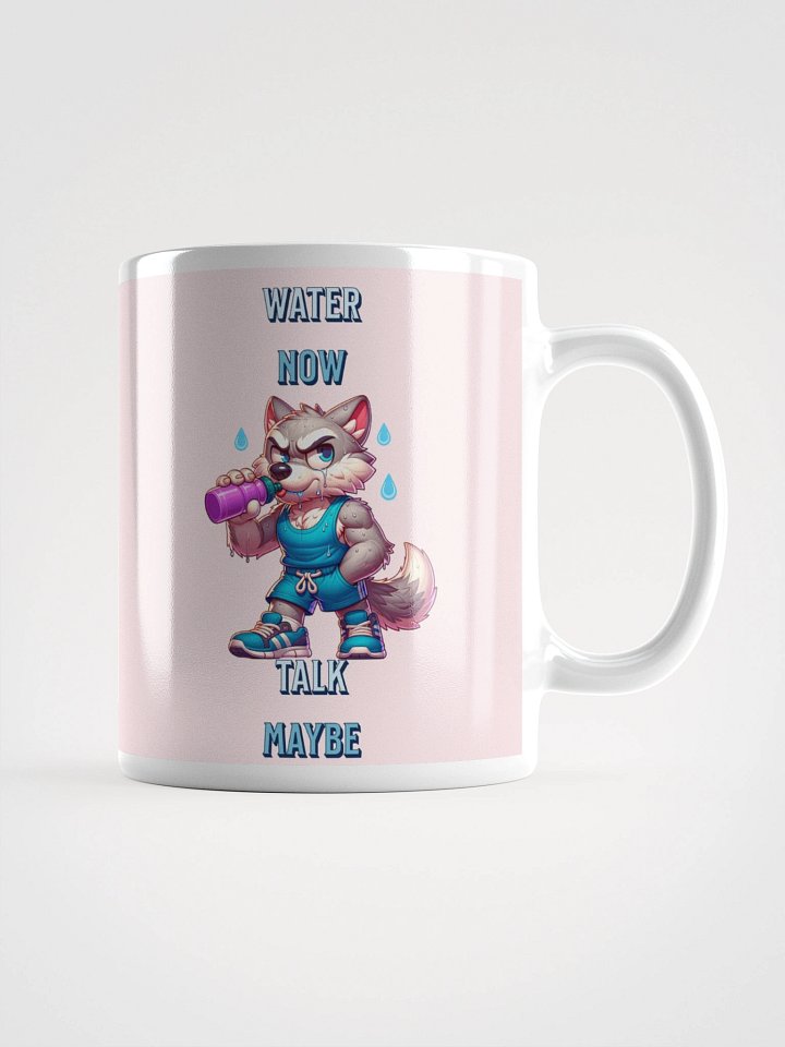 WATER NOW TALK MAYBE WORKOUT WOLF product image (1)