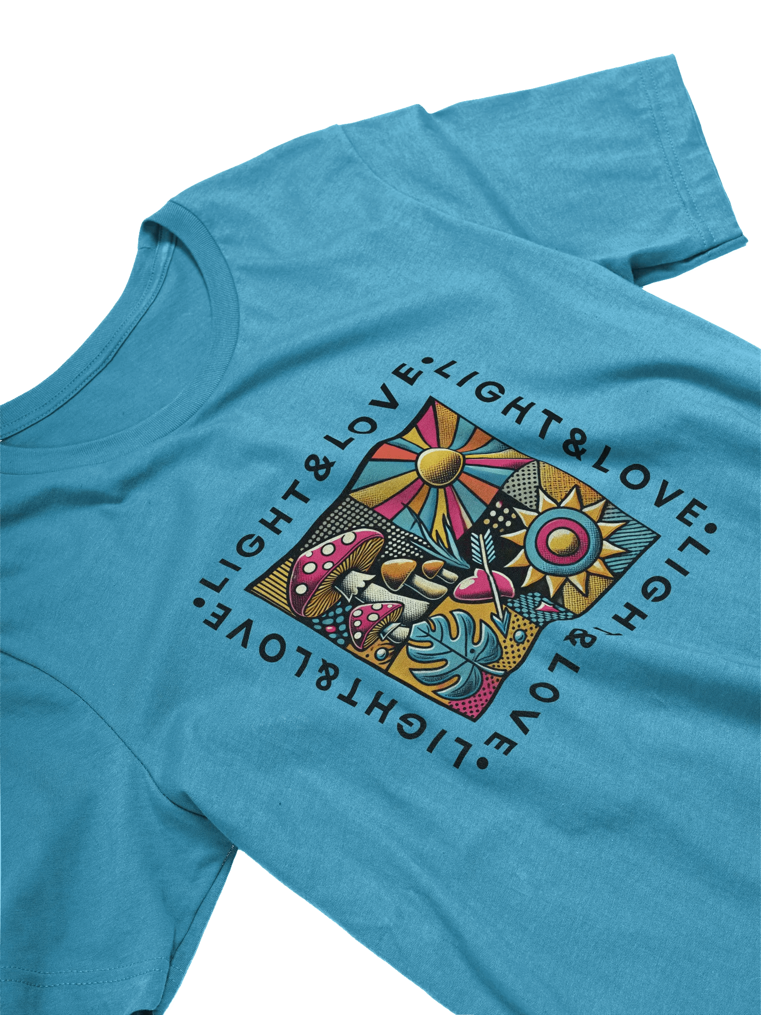 Light & Love Tee: Pop That Art Style product image (4)