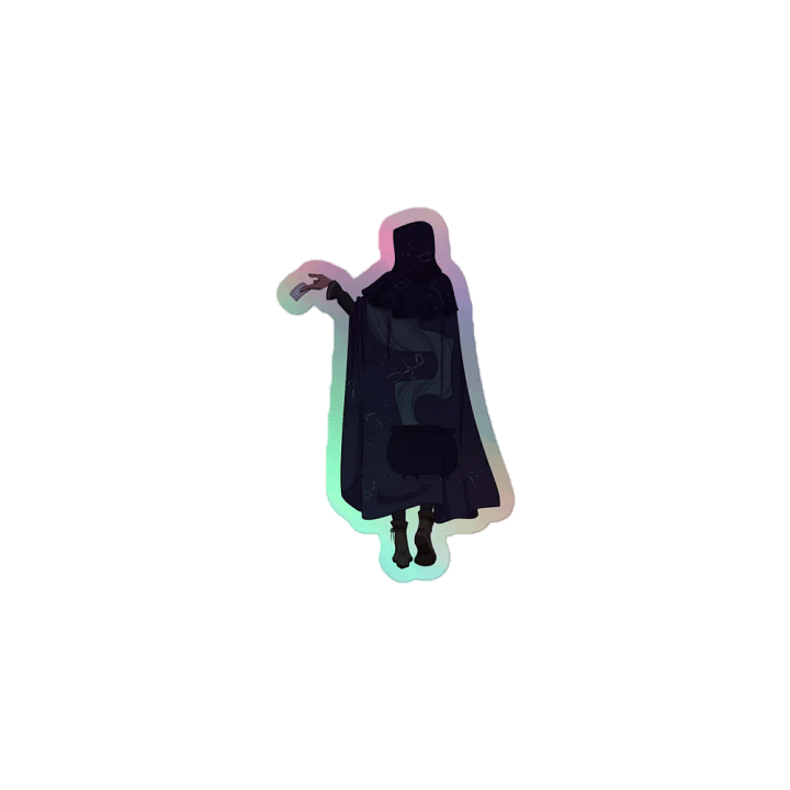 Holographic Crone Sticker product image (1)