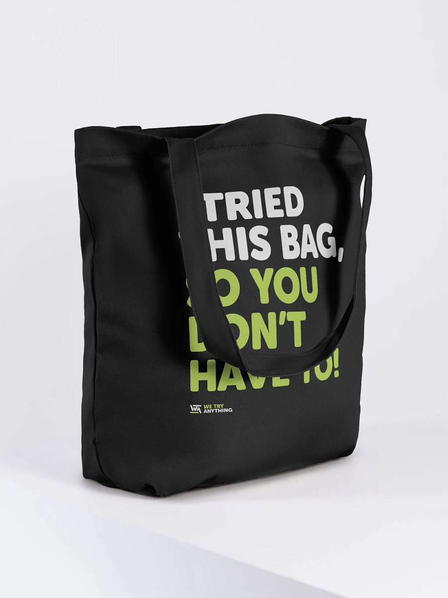 We Try Anything Tote Bag product image (4)