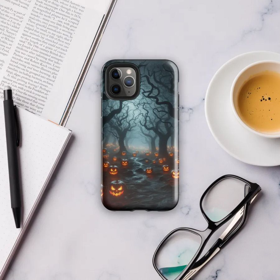 Glowing Jack-o'-Lanterns iPhone® Tough Case product image (6)