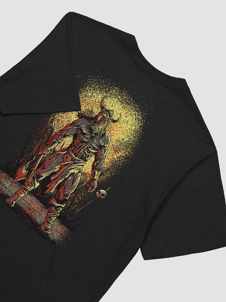 Viking Zombie design on back product image (1)