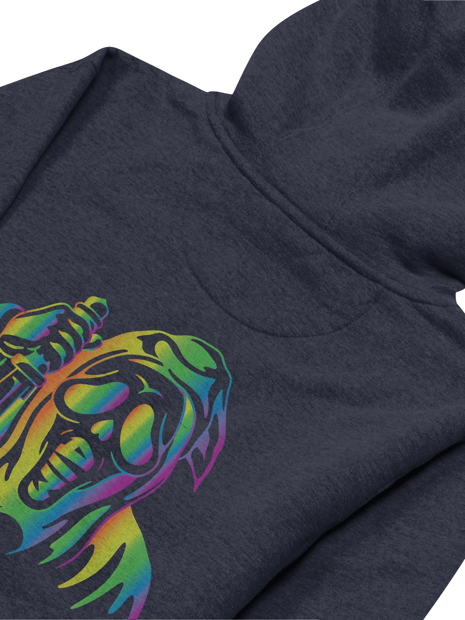 Rainbow Ghost Hoodie - Dark Colors product image (28)