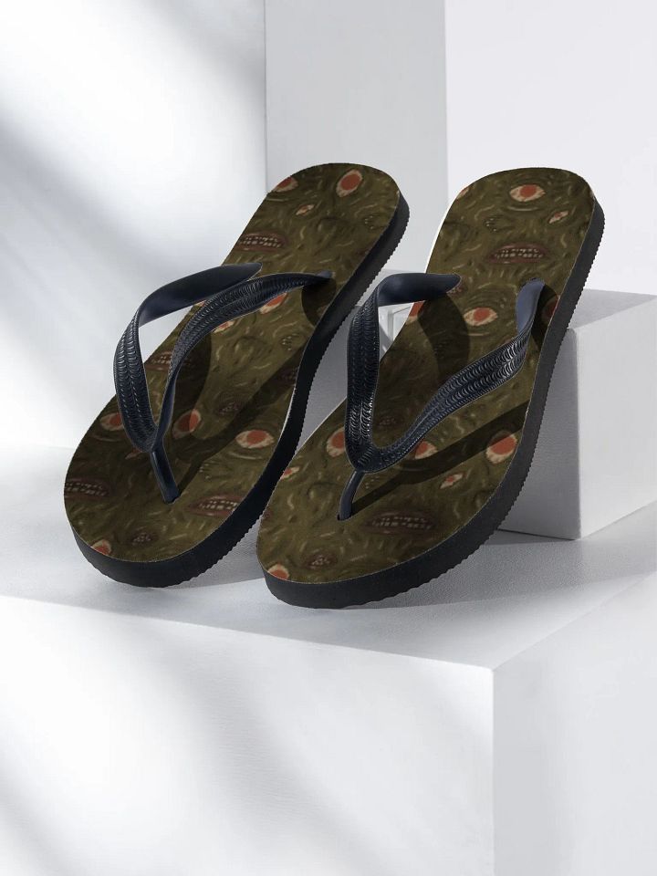 Facial Flesh Pattern Thongs product image (1)