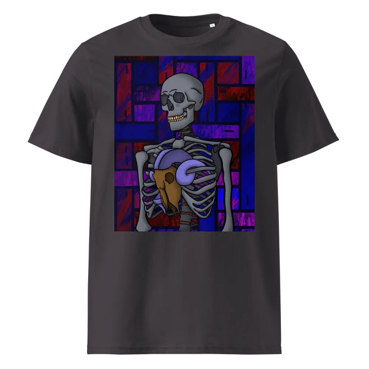 Skeletal animal Organic Tee product image (4)