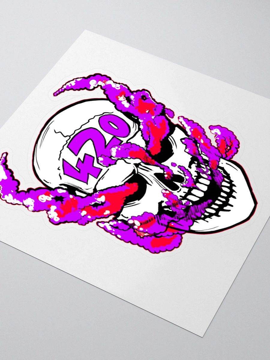 Indica Skull Sticker product image (3)