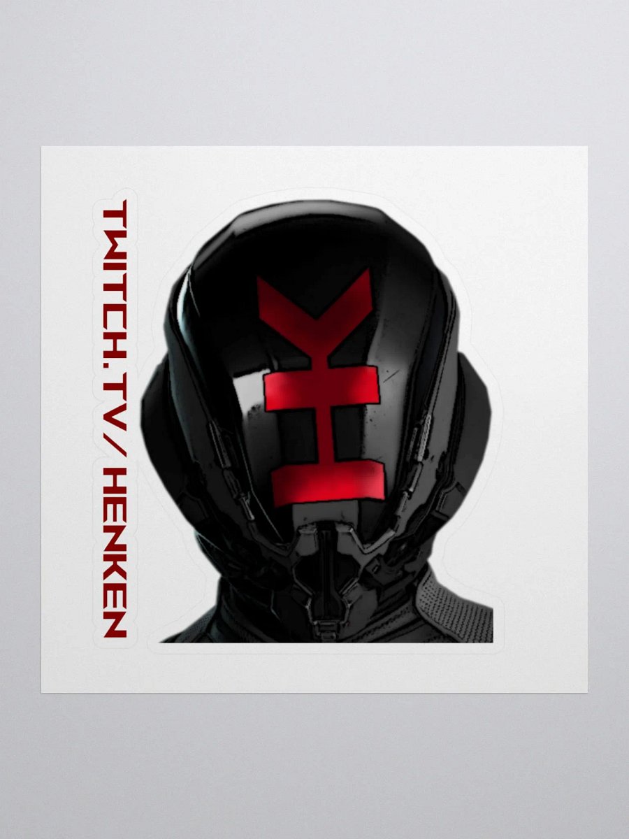 Henken Channel Helmet Sticker product image (1)