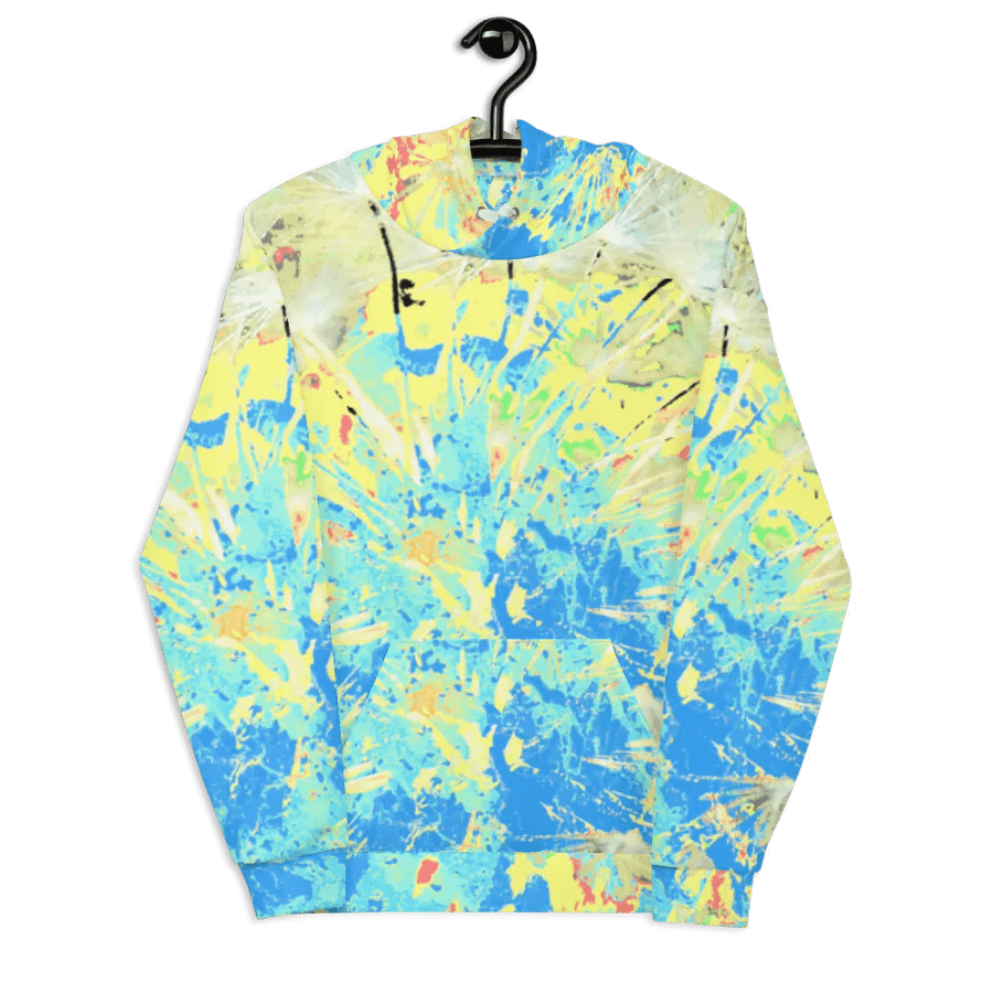 Cool Abstract Dandelion Seeds Unisex Pull Over Hoodie product image (7)