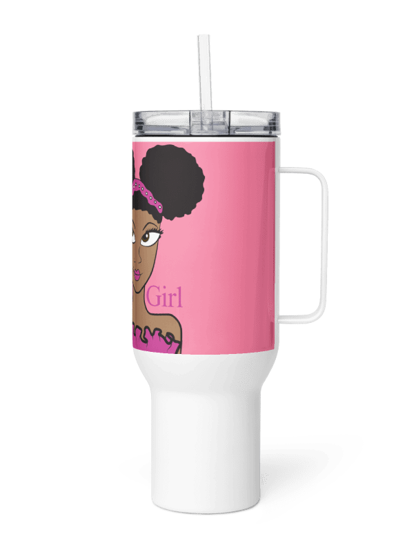 Beautiful Brown Girl Mocha Travel Mug product image (8)