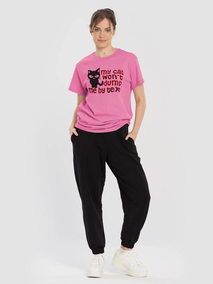 My cat won't dump me by text - shirt product image (49)