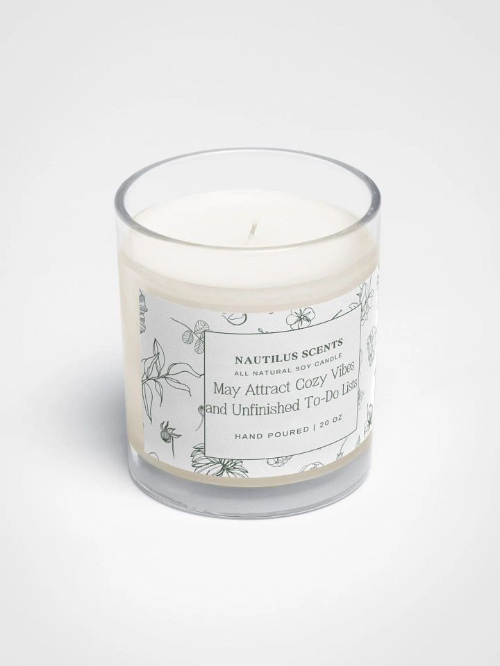 Cozy Vibes Soy Wax Candle product image (2)