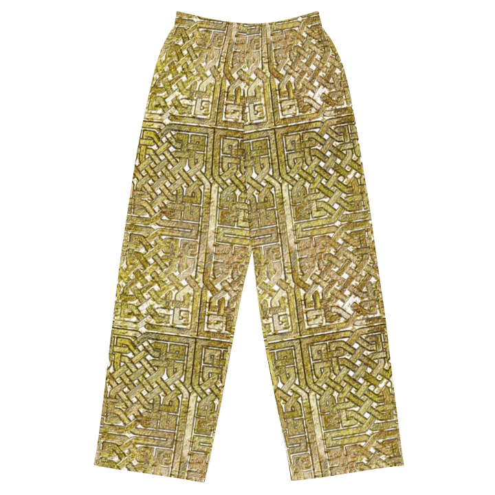 Gold Celtic Knot Wideleg Pants product image (2)