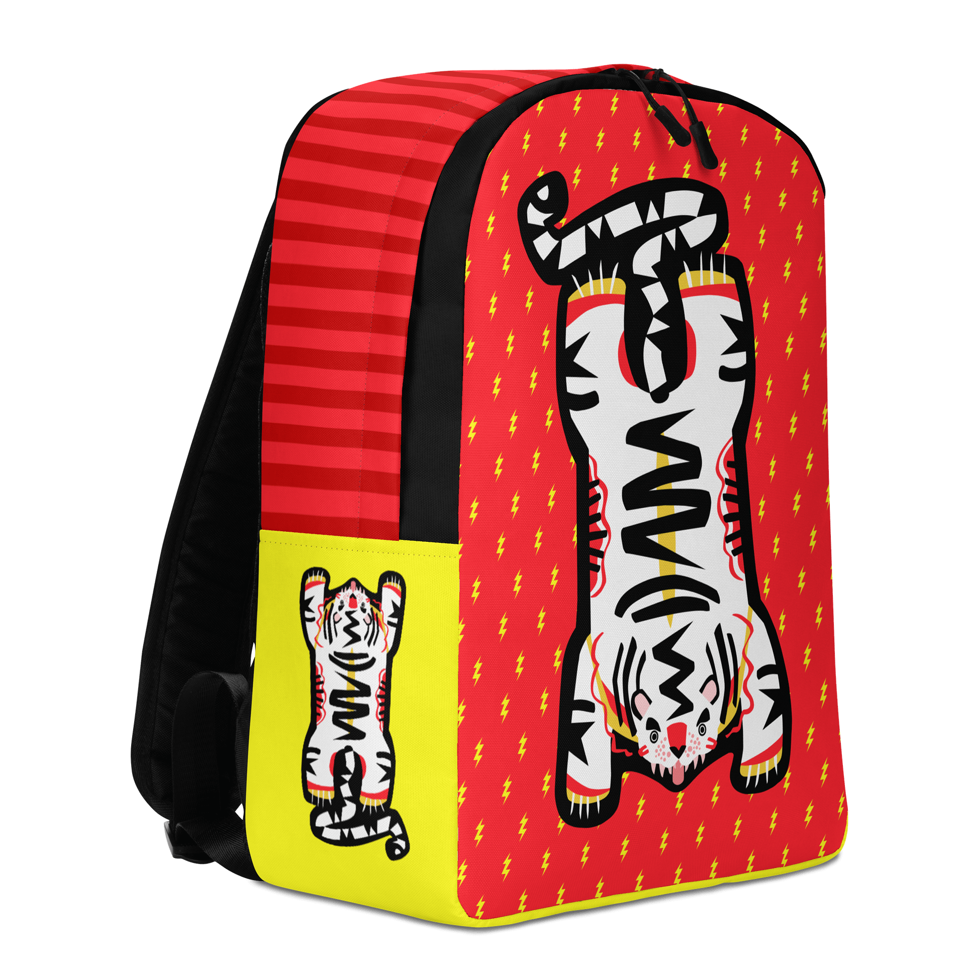 Orange and Yellow Tiger Backpack - Electric Tiger Club product image (1)