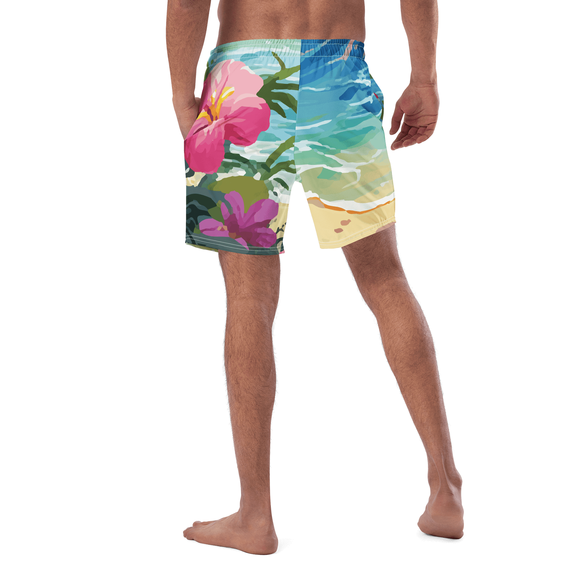 Tropical Paint Swim Trunk product image (5)