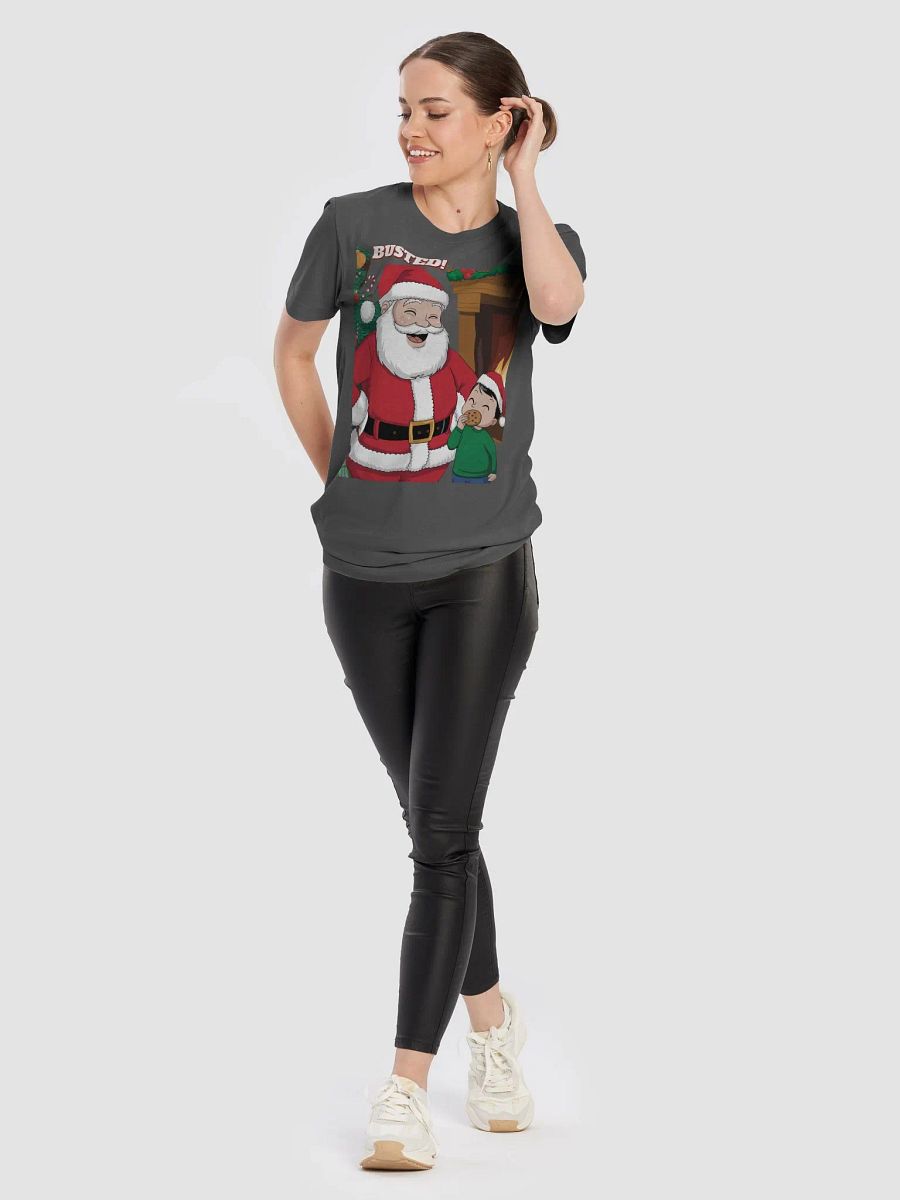 Busted! Santa Catching A Young Boy Eating His Christmas Cookies product image (59)