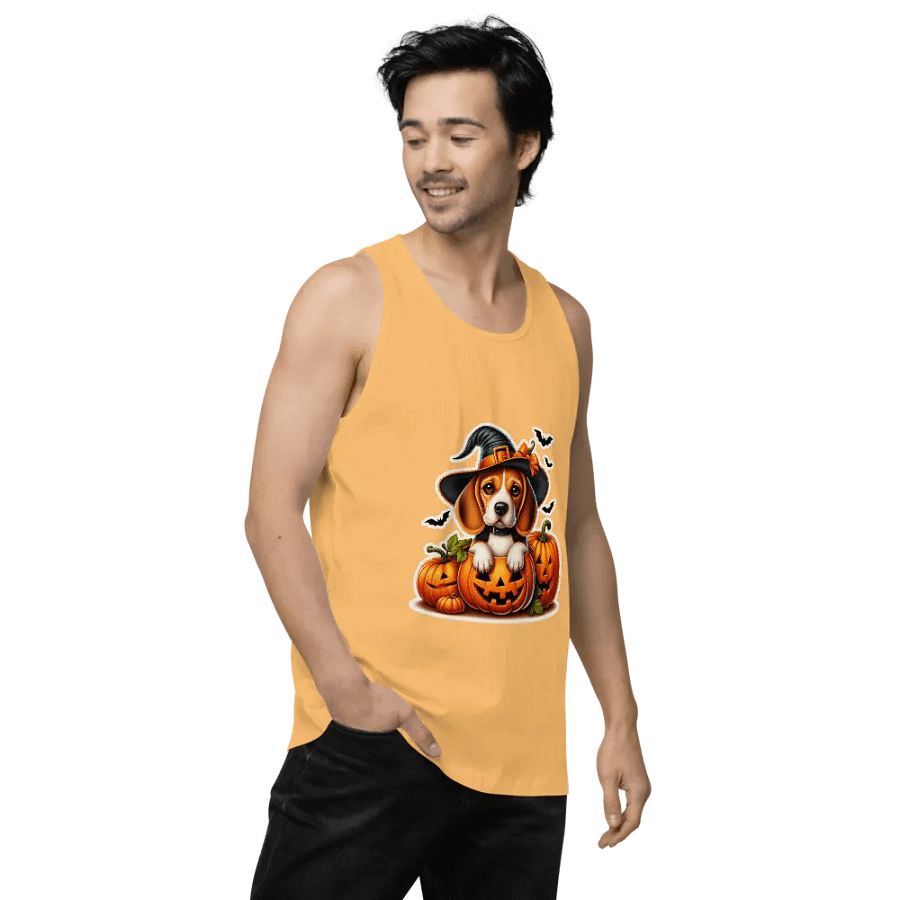 Halloween Pumpkin Beagle - Tank Top product image (101)