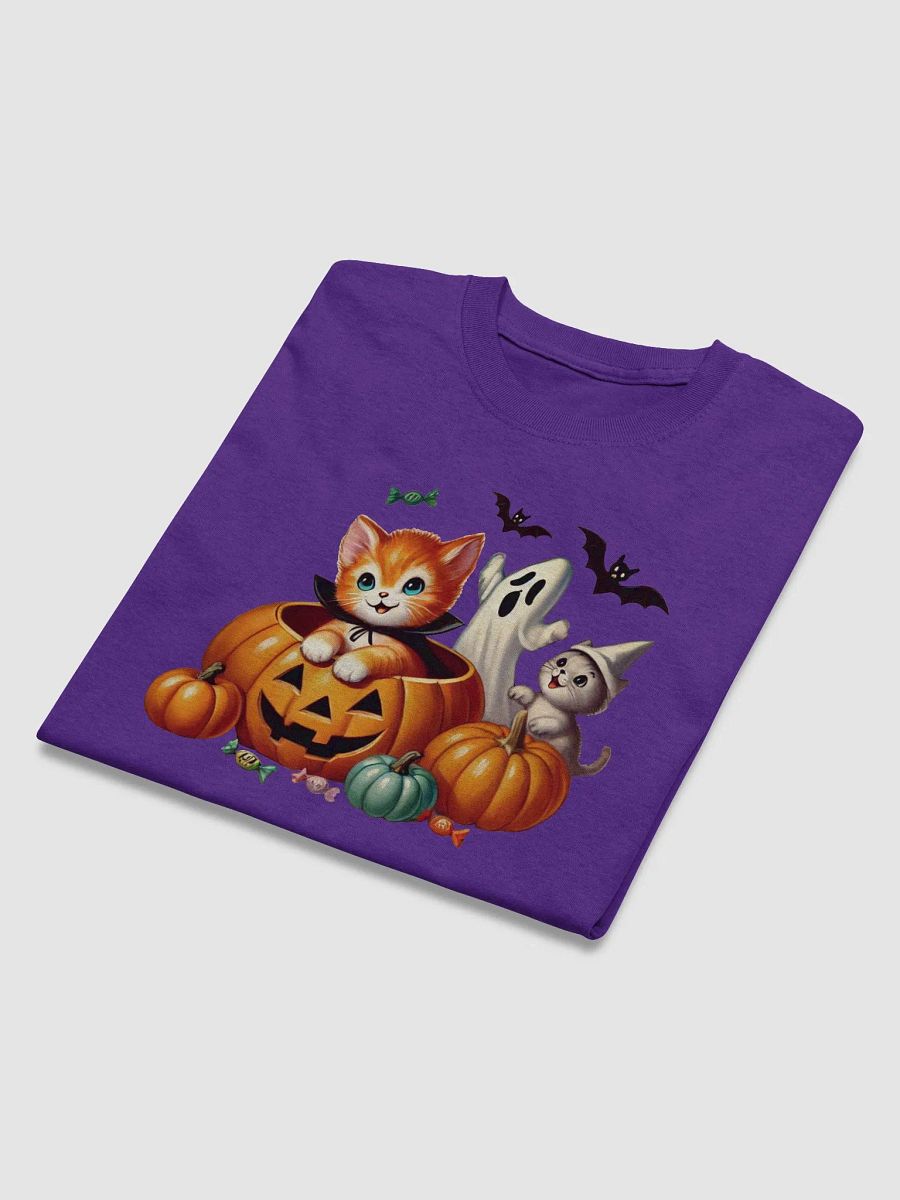 Spooky Kittens Halloween Basic T-Shirt by Gildan product image (28)