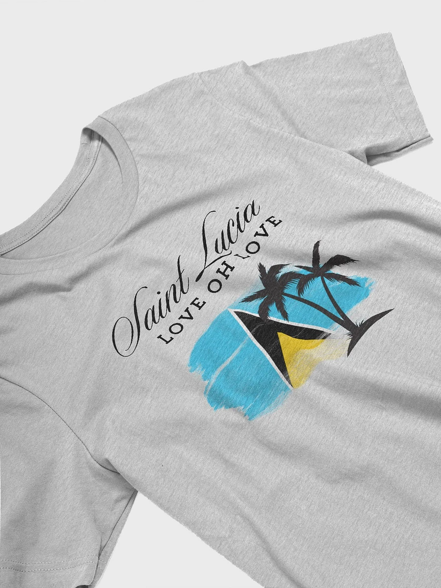 Saint Lucia Love T-Shirt product image (3)