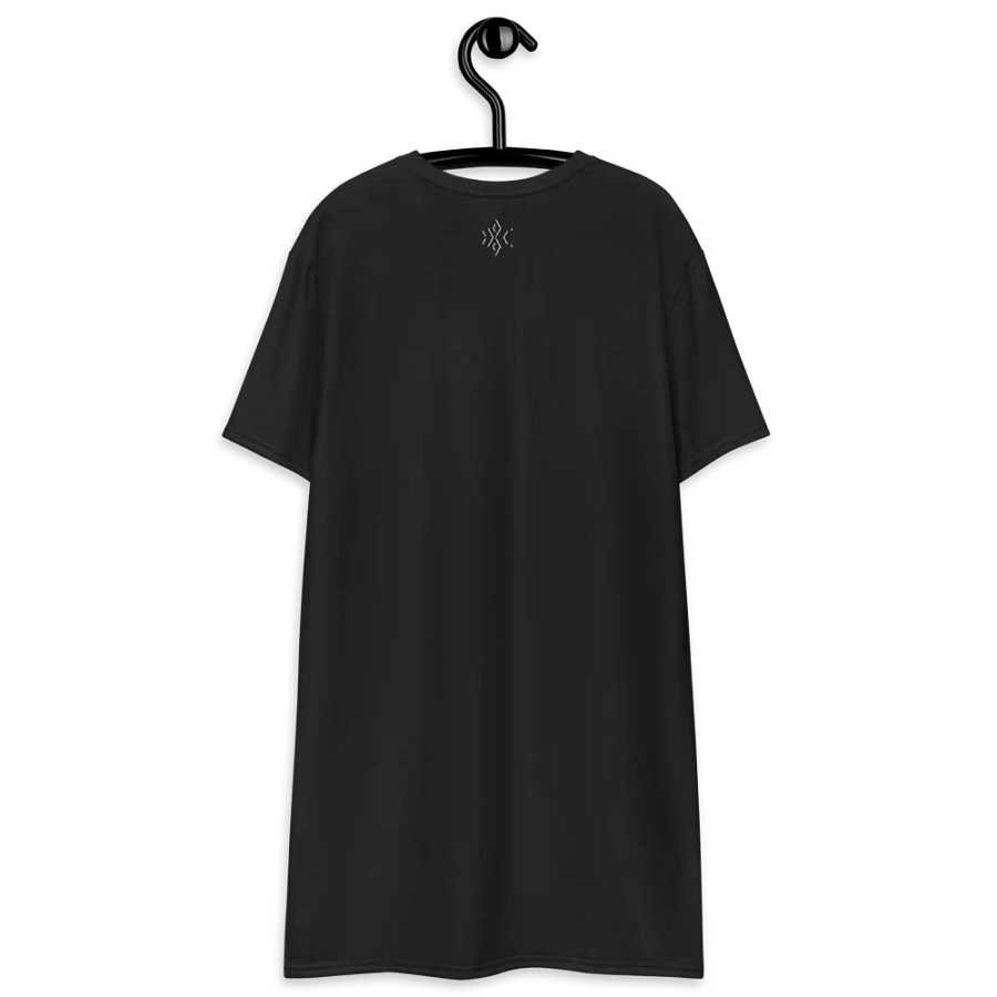 Big Mama Oversized T-Shirt Dress | Black Graphic Tee product image (10)