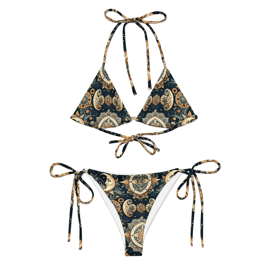 All-Over Print Recycled String Bikini product image (1)