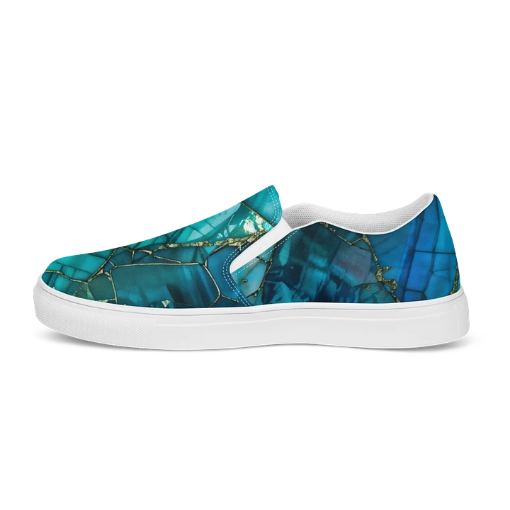 For the Love of Labradorite Slip-On Canvas Shoes product image (1)