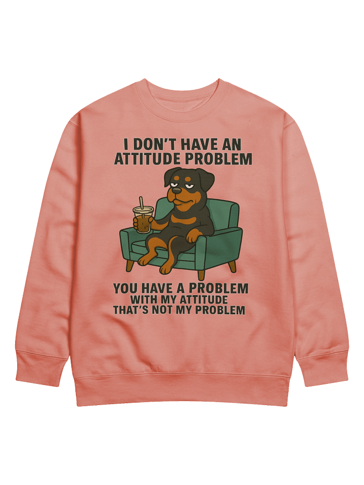 Rottweiler Attitude Premium Sweatshirt product image (3)