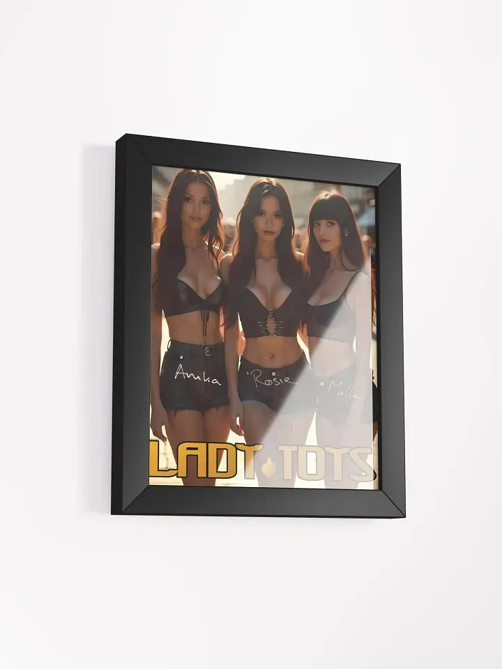 LADY TOYS - Signed Framed Poster product image (1)