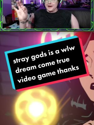 stray gods: the roleplaying musical is gay. it is very gay. 10/10 would recommend.  #straygods #videogames #wlw #musicals #lgbtq #lesbian #greekgods #laurabailey #straygodstheroleplayingmusical #twitchclips #gaymer