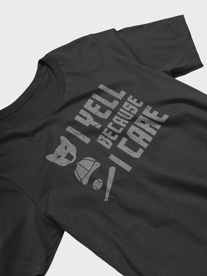 Baseball Cat - I Yell Because I Care product image (2)