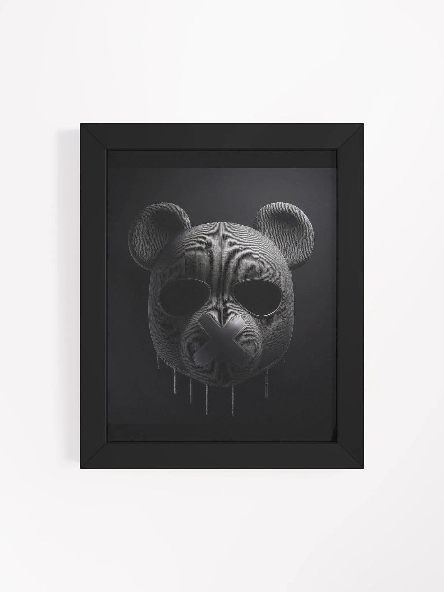 Framed Black Masked Bear product image (4)