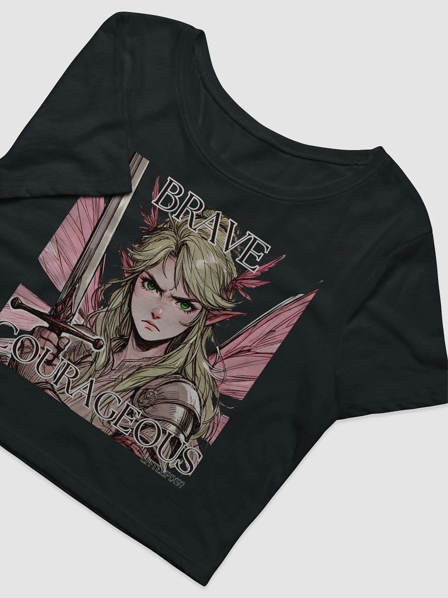 Brave & Courageous Crop Tee product image (7)