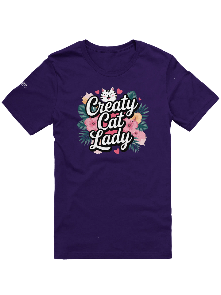 Creaty Cat Lady Tee product image (1)