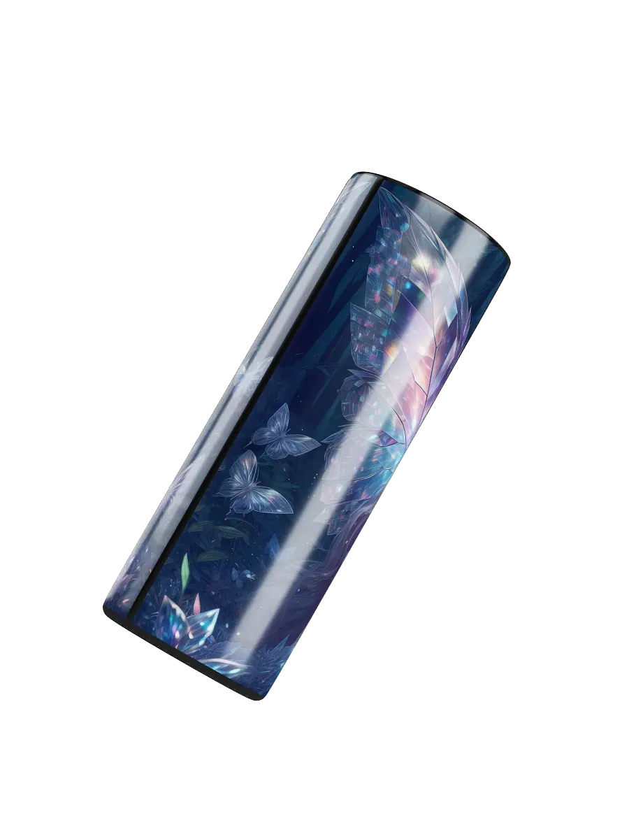 Crystal Night Fairy 20 oz Skinny Stainless Steel Tumbler - v3 product image (5)