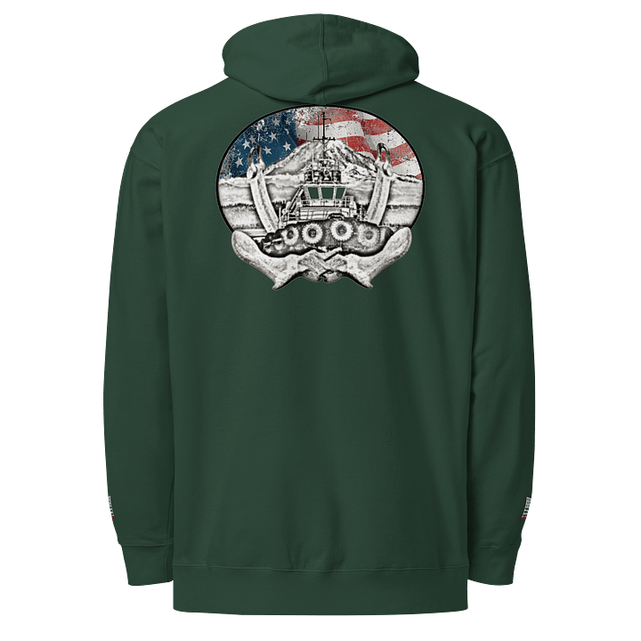 Twin anchor Mount Rainier Marshall Foss - Twin Anchor Front & sleeves (embroidered) product image (1)