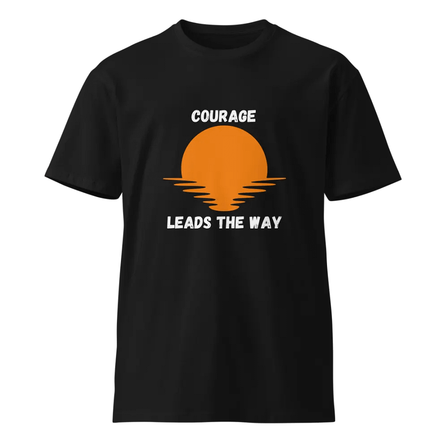 Courage Leads the Way - Motivational Affirmation Design product image (1)