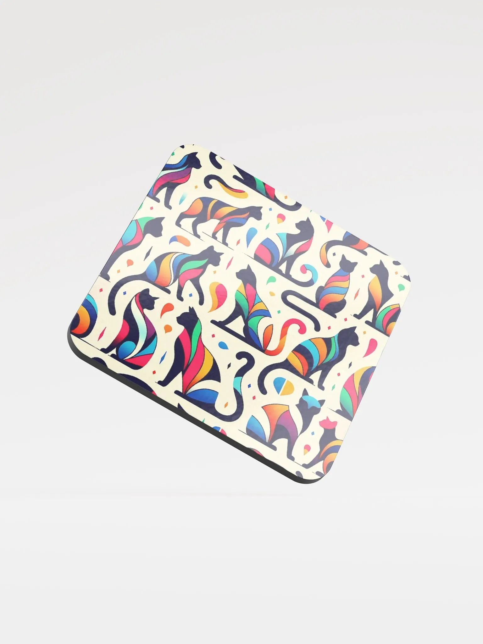 Glossed Cork Coaster product image (1)