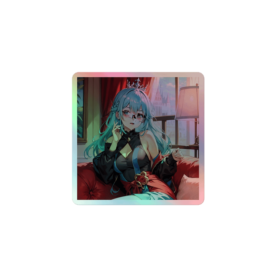 Aqua K Princess HOLOGRAPHIC" STICKERS product image (1)