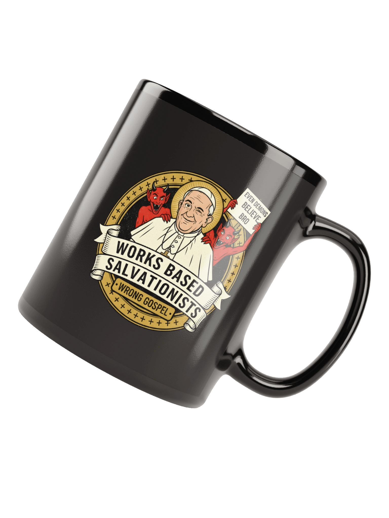 Even The Demons Believe (Black Mug) product image (4)