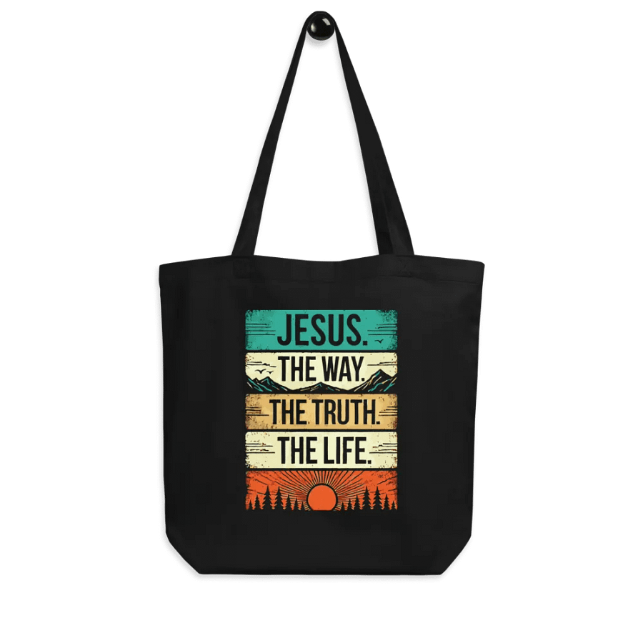 Jesus - The Way The Truth The Life Tote Bag product image (4)