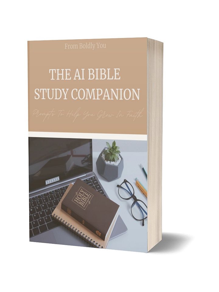 The Bible Study Companion: AI Prompts for Spiritual Growth (ebook) product image (1)