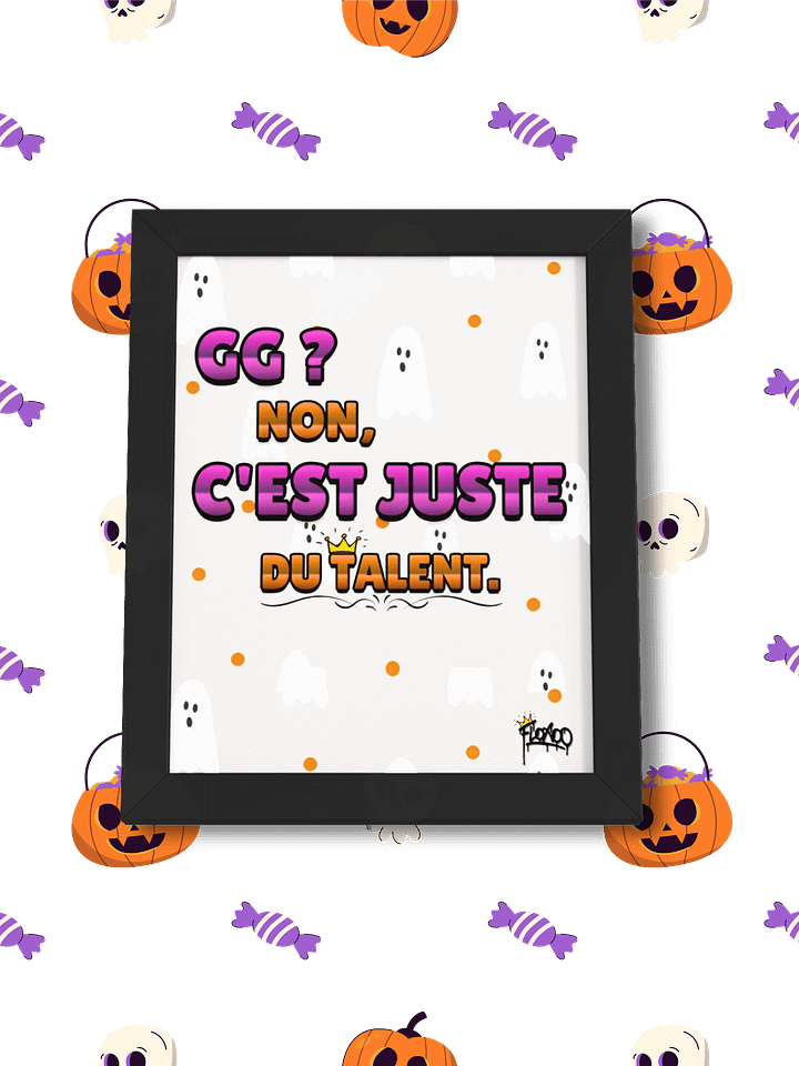 Talent Crown Matte Poster product image (1)