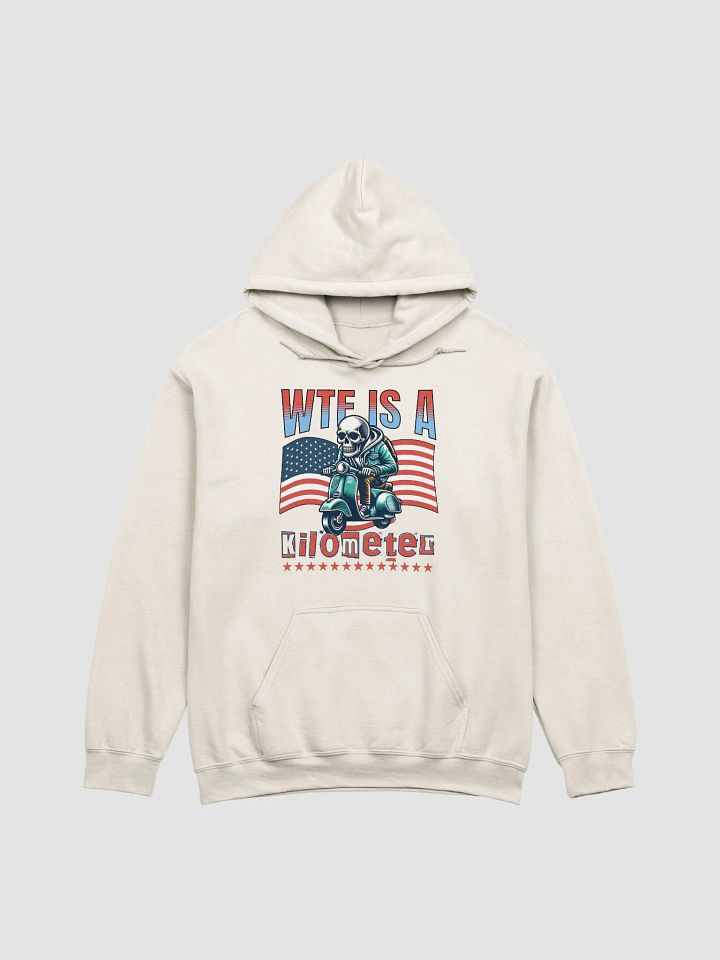 WTF Is A Kilometer? Skeleton Scooter Hoodie product image (15)