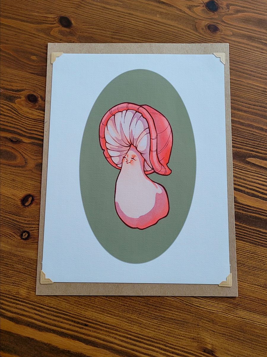 Mushroom Lady Canvas Print product image (3)