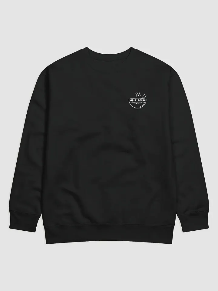 Simplistic NerdyNoodle Emblem Long Sleeve (Black) product image (1)
