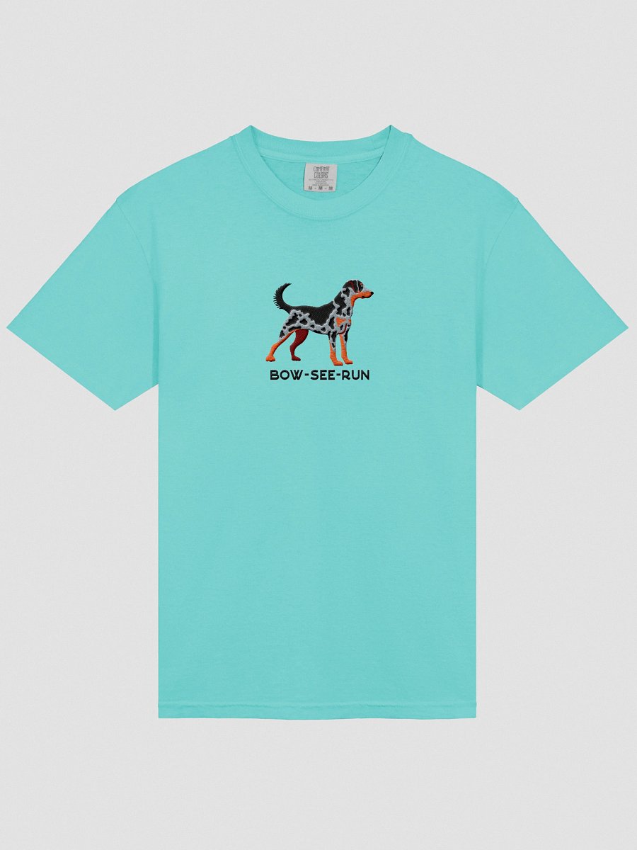 Bow-See-Run T-Shirt(Embroidered) of a Beauceron(Harlequin) product image (33)