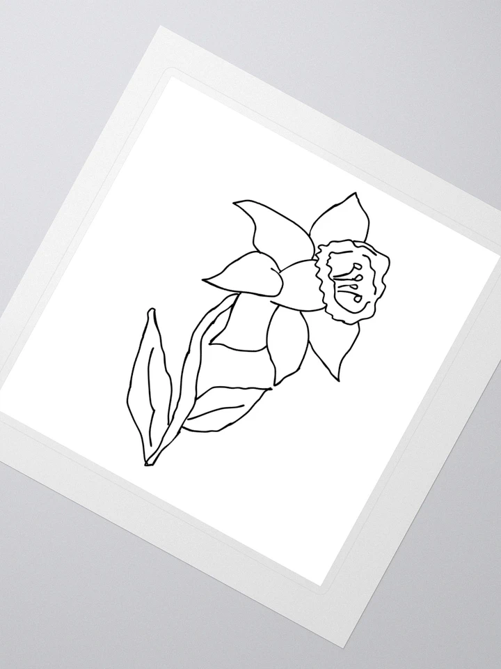 Rest before your body makes you - Daffodil Sticker product image (2)