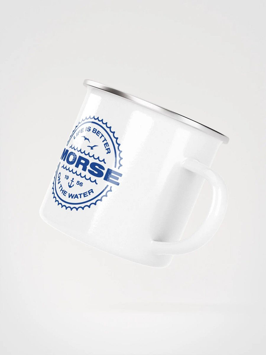 Morse Enamel Mug (Blue) - 2022 Collection product image (3)