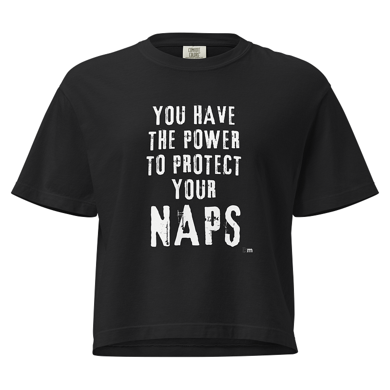 Naps of Power Boxy LKM Tee